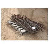 Pallet Of 6'-66'' Fence T-Posts