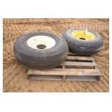(1) Goodyear 9.5L-15SL & (1) Firestone 10.00-15
