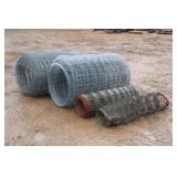 (4) Rolls Of Chicken Wire 42''-4' (Unknown Length)