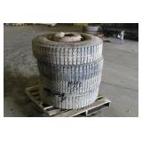 (4) Goodyear G144 11 R 22.5 Tires