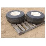 (2) Unused Galaxy 12.5L-15FI Tires W/ 8-Bolt Rims