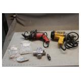 DeWalt Impact Wrench, Milwaukee Sheer & Cable Stri
