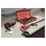 Long-Reach Drill, Saw-z-all & Hilti TE 2 Drill