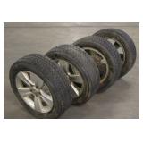(4) Tiger Paw P215/60R17 Tires w/ Rims