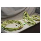(3) Air Hoses 1/4' Flexzilla (Approx 50ft+  Each)