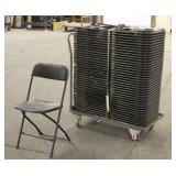 (38) Banquet Chairs w/ Moving Dolly