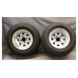 (2) Lawn Tractor/Zero Turn Tires w/ Rims