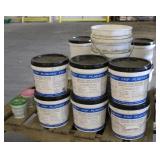 (12) 2-Gallon Panel Adhesive & Mudding Tools