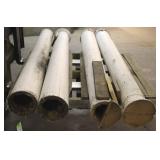 (4) Vintage Porch Columns