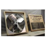 Exhaust Fan w/ 30' Whole House Fan Shutter
