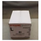 SkinTX Large Black Nitrile Gloves (1000CT)