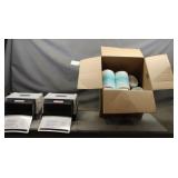 (2) Linen Hand Towel Dispensers & (12) Clean Linen