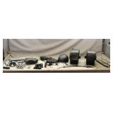 Tote of Motorcycle Parts