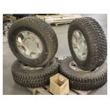(4) Guard Dog Mud Terrain Tires LT285/65R18 Tires