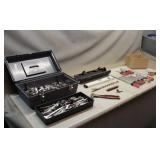 Assortment of Sockets, Hand Tools & Laser Level