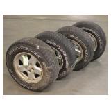(4) Goodyear Wrangler P235/70R18 Tires w/ Rims
