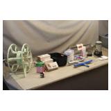 Pool Filter, Pool Chemicals, Seed Starting Blocks