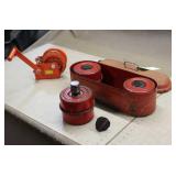 Antique Road Flares & Hand Winch