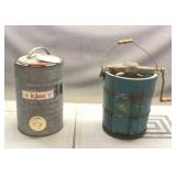 Vintage Coleman Water Cooler & Ice Cream Maker