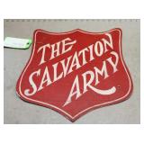 Vintage Salvation Army Metal Sign