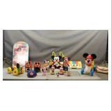 Box of Assorted Disney & Mickey Mouse Toys