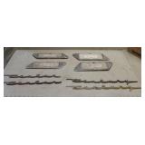 Vintage Metal Century Boat Emblems