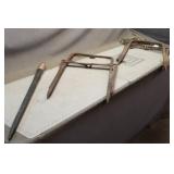(2) Hay Forks & Hay Spear
