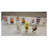 Pepsi and A&W Collectable Glasses