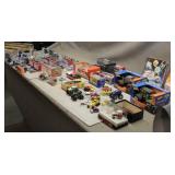 (1) Tote of Assorted Monster Jam Trucks & Collect