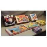 Box of Assorted Vintage Board Games
