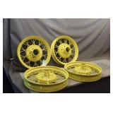 (4) Vintage 1928 Ford Rims