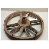 Antique Wagon Wheel 19' Diameter