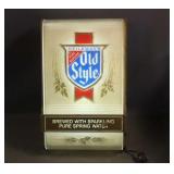Vintage Old Style Beer Bar Light