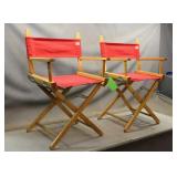 (2) Jacques Folding Director Chairs