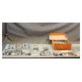 Tote w/ Assorted Sports Cards