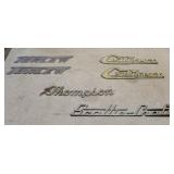 Vintage Metal Cruisers, Torlew, Thompson, Scottie-