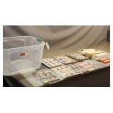 Tote w/ Large Variety of Sports Cards