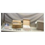 Tote w/ (3) Boxes of Baseball Cards