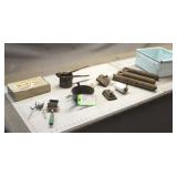 Box w/ Assorted Antiques