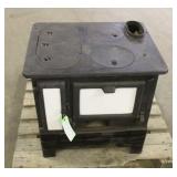 Vintage Cast Iron Wood Stove