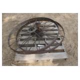 Set Of Front Hay Rake Wheels