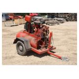 Portable Worthington Air Compressor On Trailer