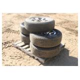 (4) 265/70R17 Toyota 4-Runner Rims W/ Tires