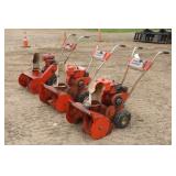 (2) Sno-Fly'r Snowblowers & (1) Sno Fit'r Atomek
