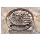 (2) Wagon Wheels