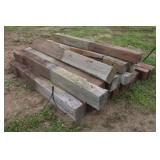 Bundle Of Guardrail Posts 6''x8''x6' Long