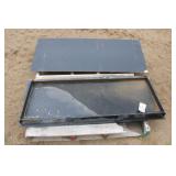 (2) Universal Skid Steer Plates