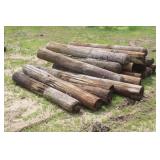 Bundle Of Wooden Posts Approx. 6'