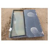 (2) Universal Skid Steer Plates
