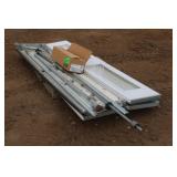 9' x 8' Insulated Garage Door W/ Windows & Hardwar